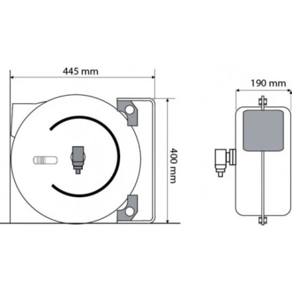 CRIJEVO ZA ZRAK U KOLUTU 15m - 1/2