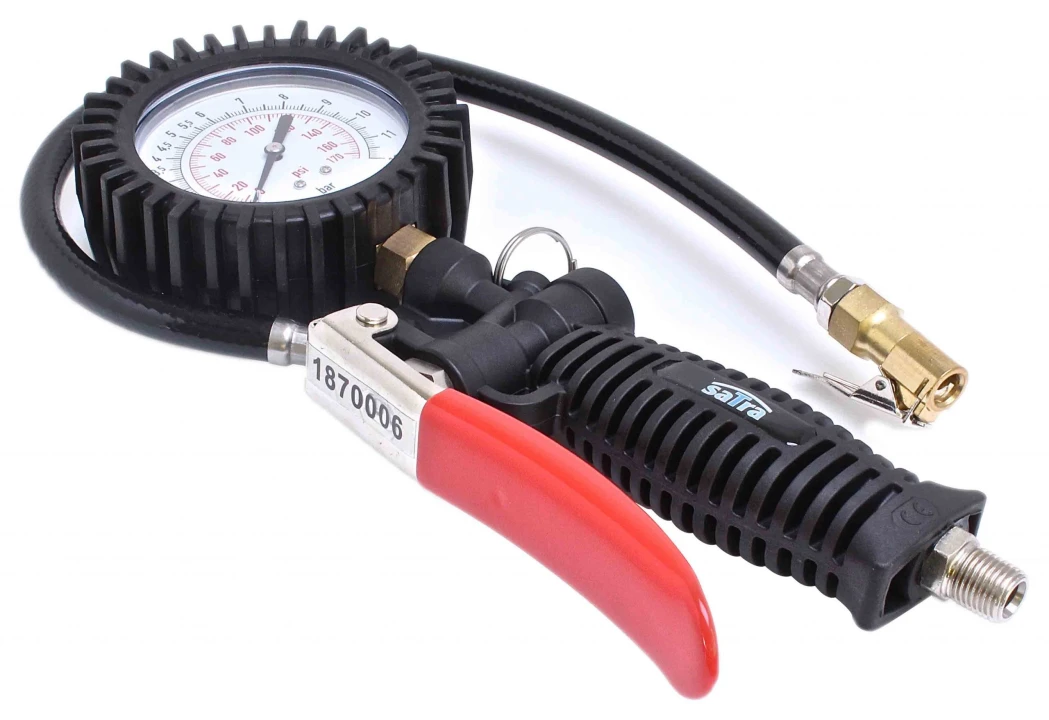 MANOMETAR ZA PUMPANJE GUMA 12 bar