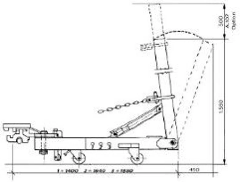 LIMARSKI STOL 3000 KG SA DIZALICOM