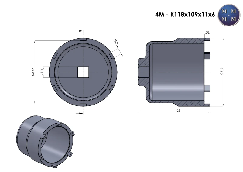 KLJUČ ZA KRUNASTU MATICU